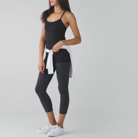 lululemon athletica Tops - Lululemon Power Y Tank *Luon in Black Size 12